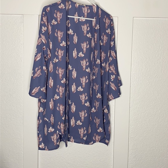 Cute cactus kimono women’s - Picture 1 of 5